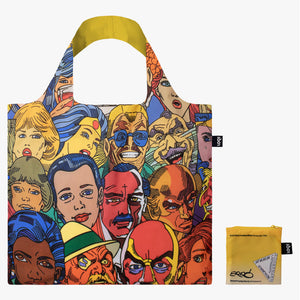 Erró - Facescape - LOQI shopping bag