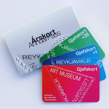 Load image into Gallery viewer, Árskort - Annual Pass +1
